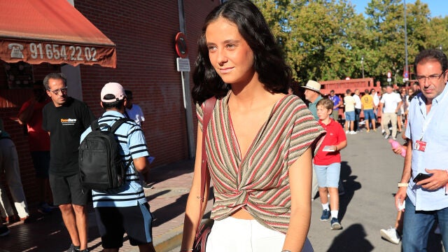 Victoria Federica en un festejo taurino en San Sebastián de los Reyes.
