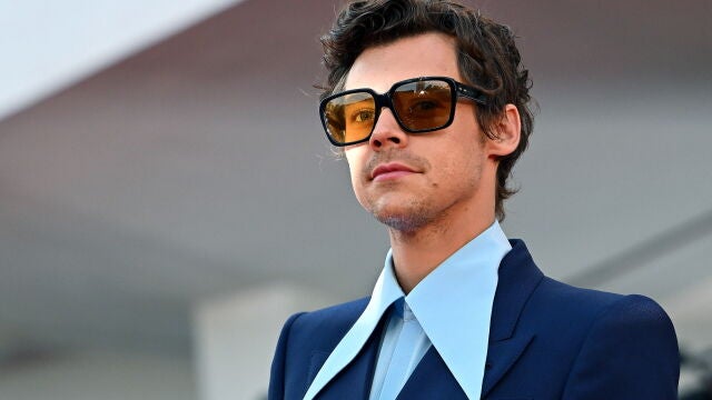 Harry Styles, durante la premiere de "No te preocupes, querida"