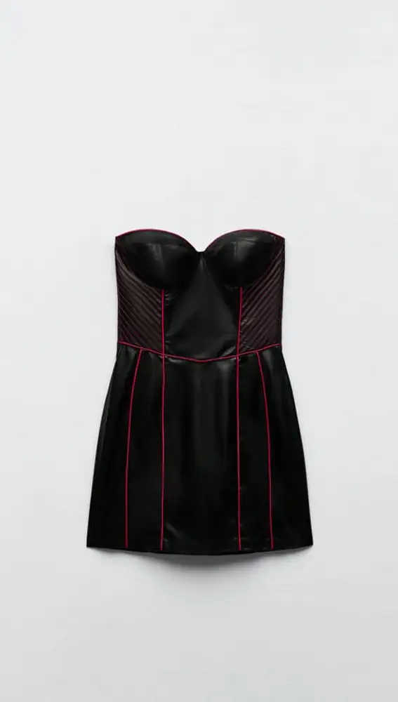 VESTIDO EFECTO PIEL