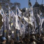 Manifestación en repulsa por el ataque contra la vicepresidenta de Argentina, Cristina Fernández de Kirchner, en Buenos Aires 02/09/2022