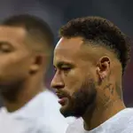 Neymar y Kylian Mbappe