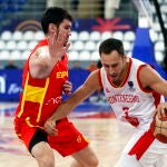 Darío Brizuela fue el mejor jugador de España ante Montenegro