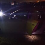 Imagen de una operación policial por un robo en una nave industrial de Sevilla