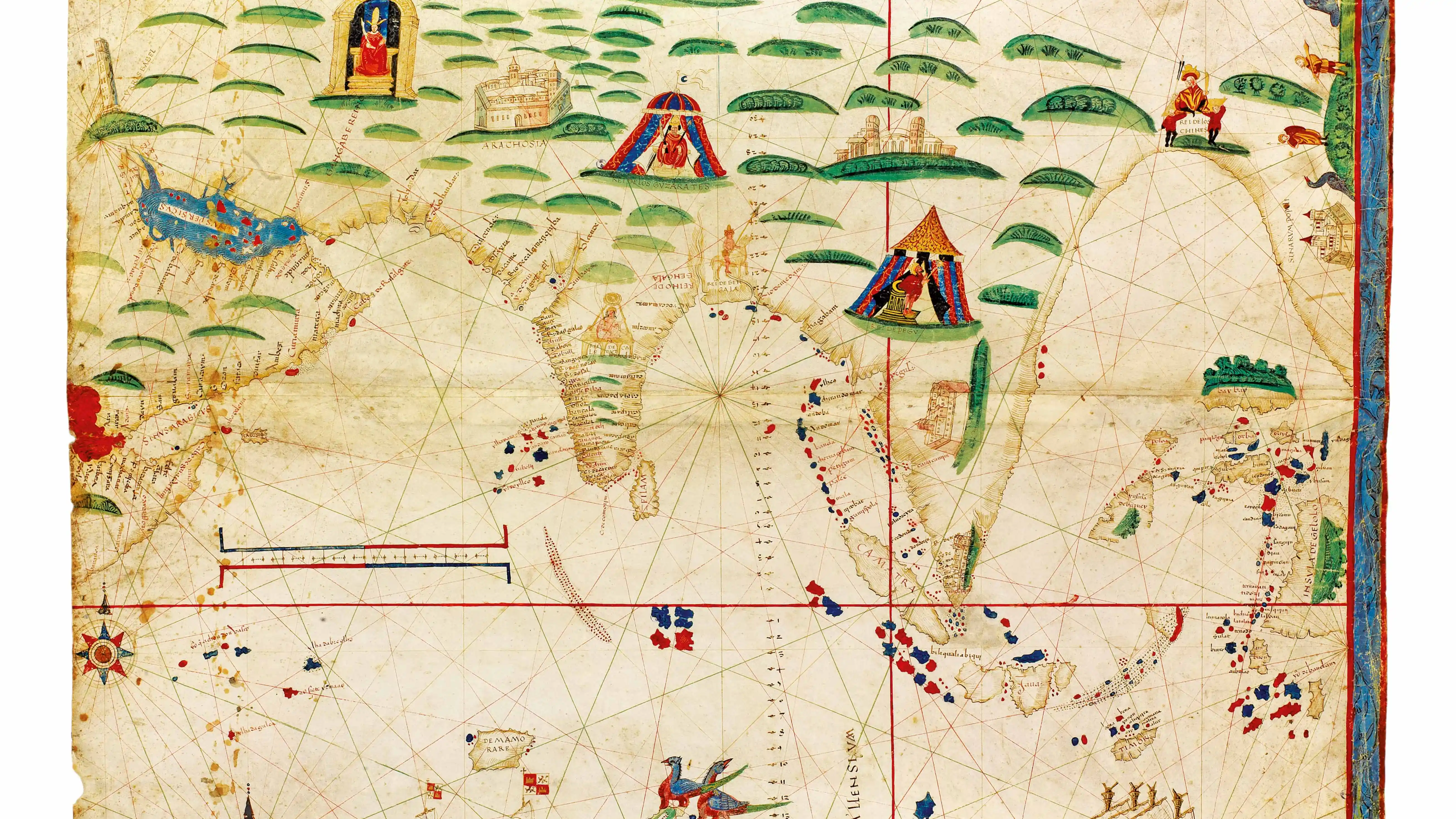 La carta naútica de Nuño García de Toreno de las Indias y las Molucas (Molucche)