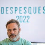 El chef Ángel León presentando en su restaurante Aponiente la tercera edición de Despesques. EFE/ Román Ríos
