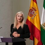 La consejera de Desarrollo Educativo, Patricia del Pozo. EFE/Junta de Andalucía/ Jesús Morón
