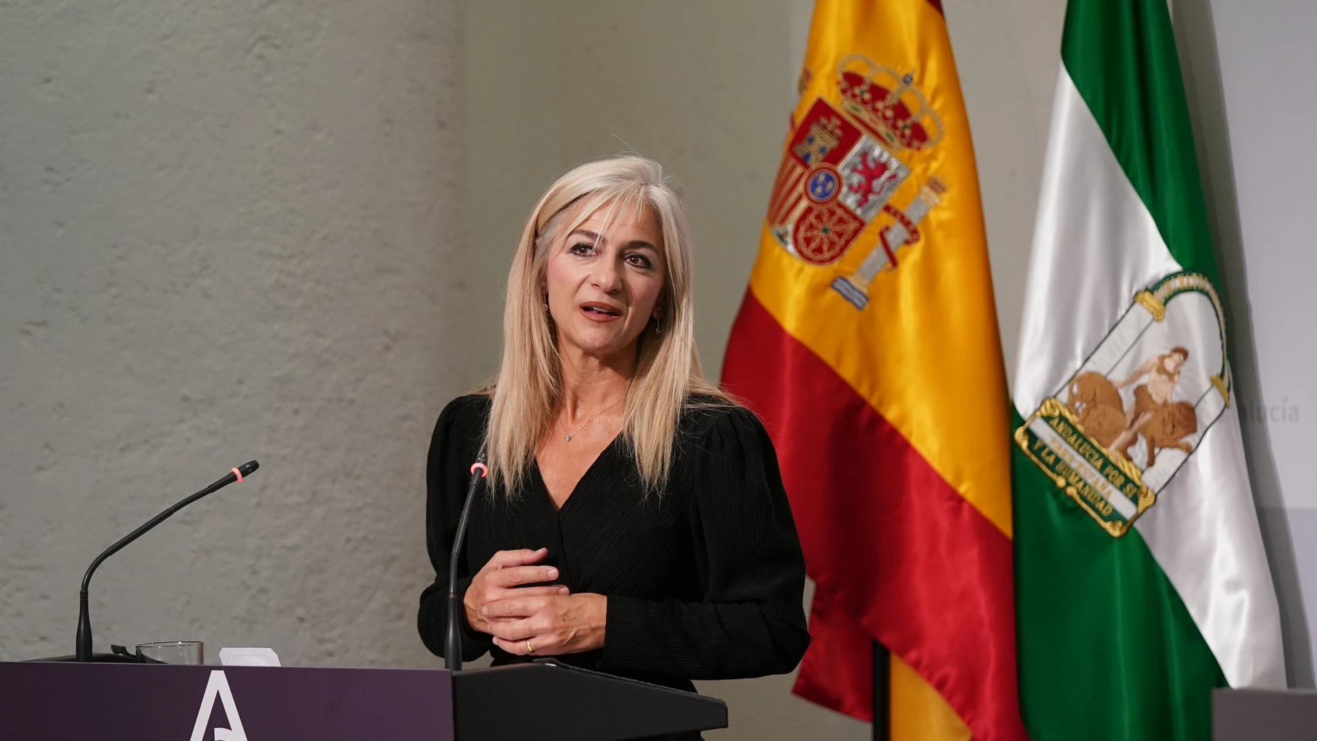 La consejera de Desarrollo Educativo, Patricia del Pozo. EFE/Junta de Andalucía/ Jesús Morón