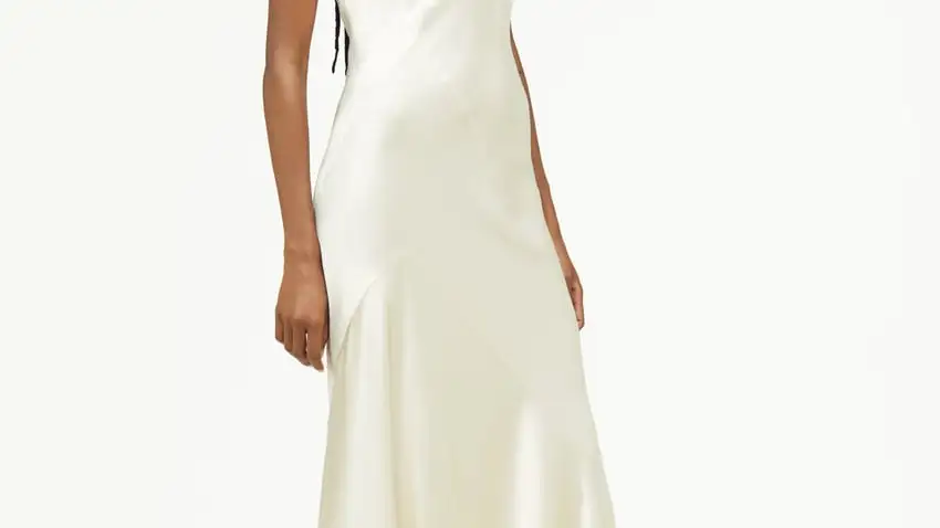 Vestido de novia Zara.