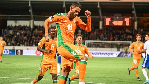 Willian José con el Betis (Finlandia) EFE/EPA/KIMMO BRANDT