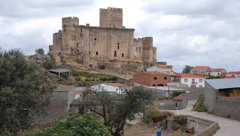 Imagen del castillo de Belvís de Monroy