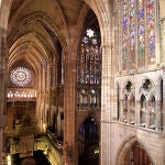 Vidrieras en la catedral de León