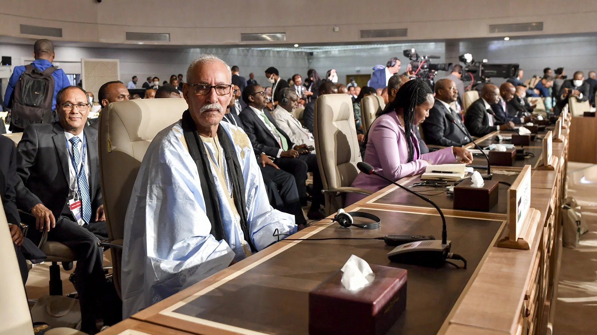 Brahim Ghali, jefe del Frente Polisario EFE/EPA/FETHI BELAID / POOL