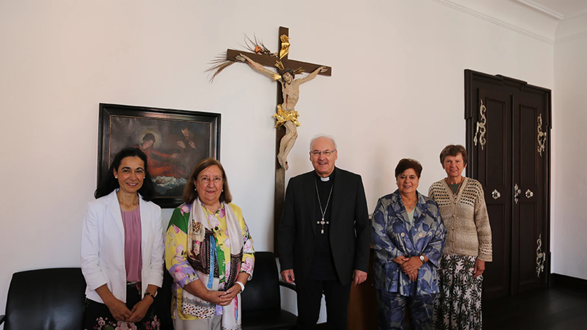 María del Rosario Sáez Yuguero y Lydia Martín, presentes en una Cátedra Episcopal en Alemania