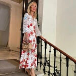 Carmen Lomana derrochando estilo por Madrid.