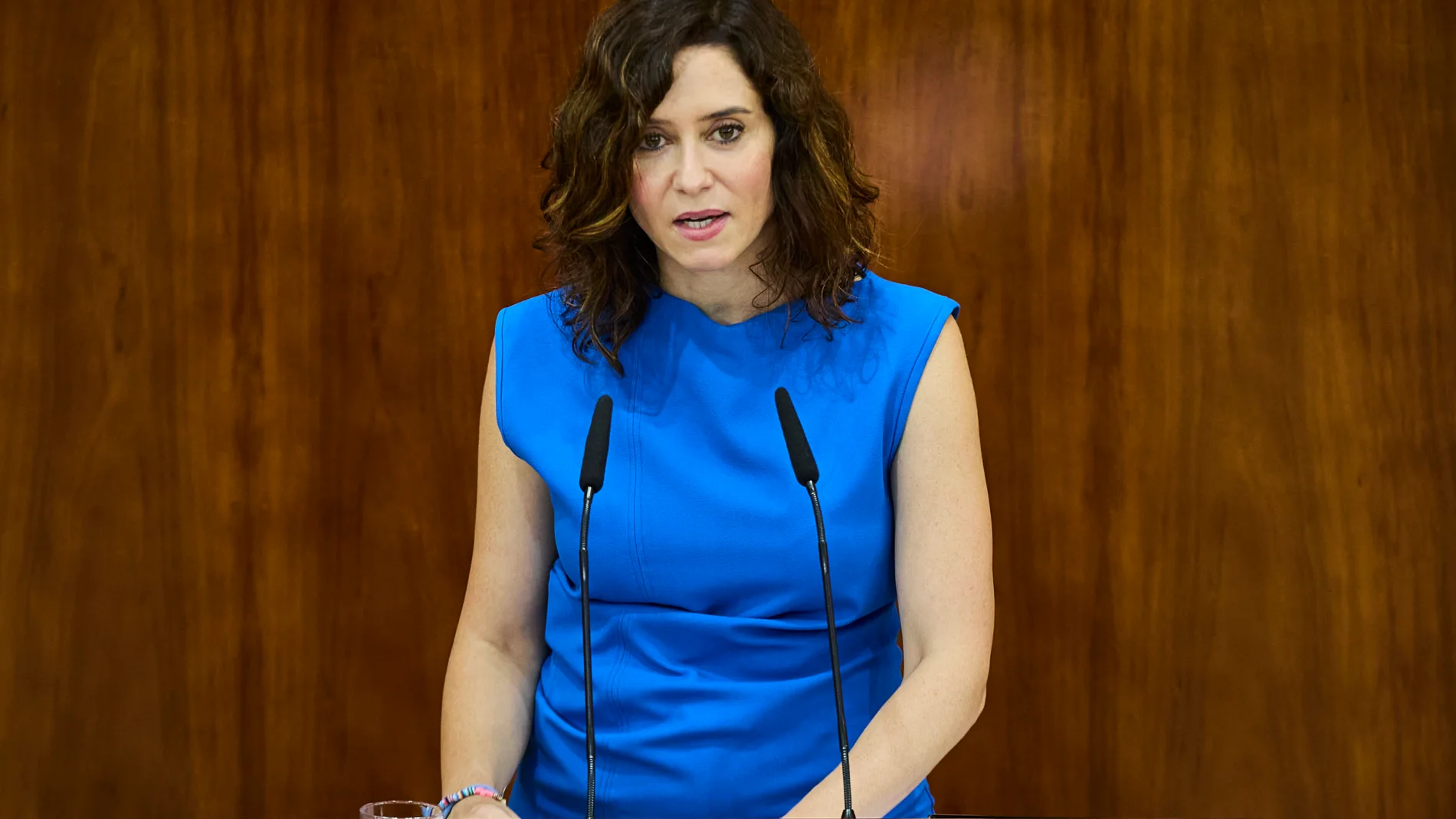 La presidenta de la Comunidad de Madrid, Isabel Díaz Ayuso