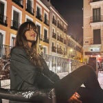Sara Carbonero por las calles de Madrid.
