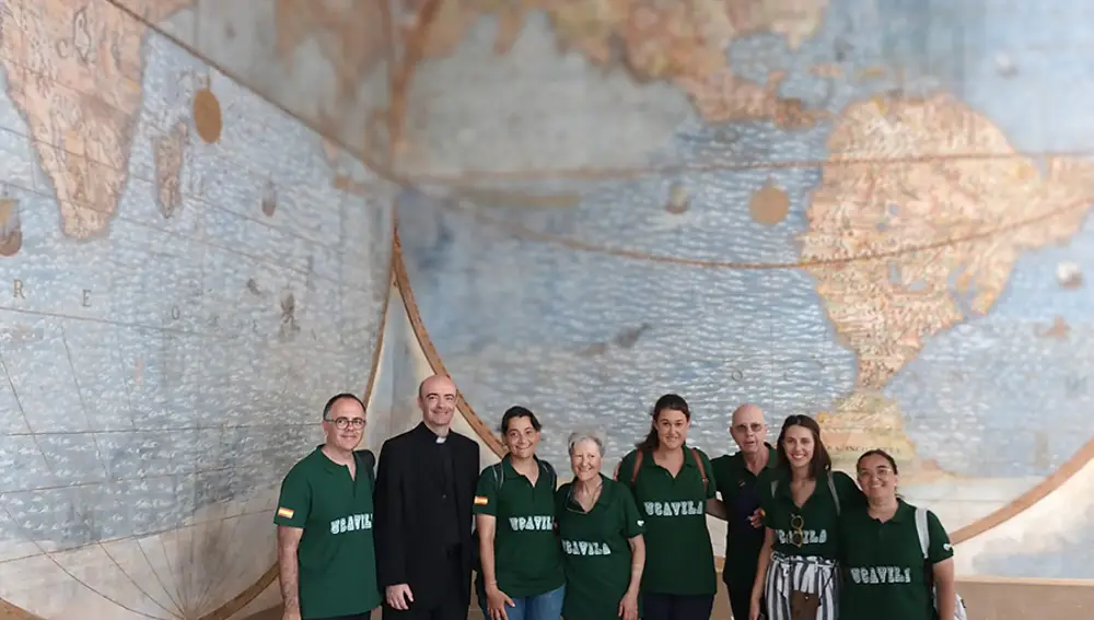 Miembros de la expedición desplazada a Roma