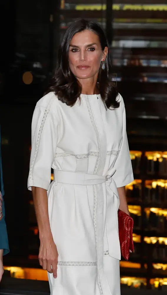 La Reina Letizia, en el acto inaugural del Año Picasso.