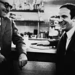 Jean-Luc Godard y François Truffaut
