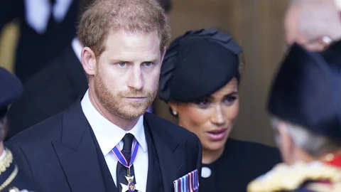 La noticia del fallecimiento sorprendió a los Sussex en Alemania. (Danny Lawson/Pool Photo via AP)