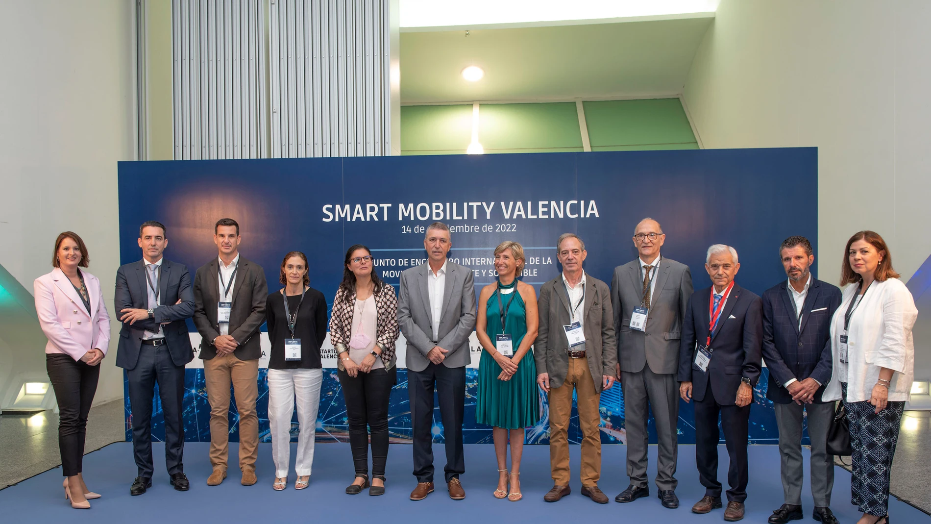 Organizadores y representantes en la Smart Mobility Valencia