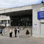 Vista del exterior del Hospital Valle del Nalón este miércoles