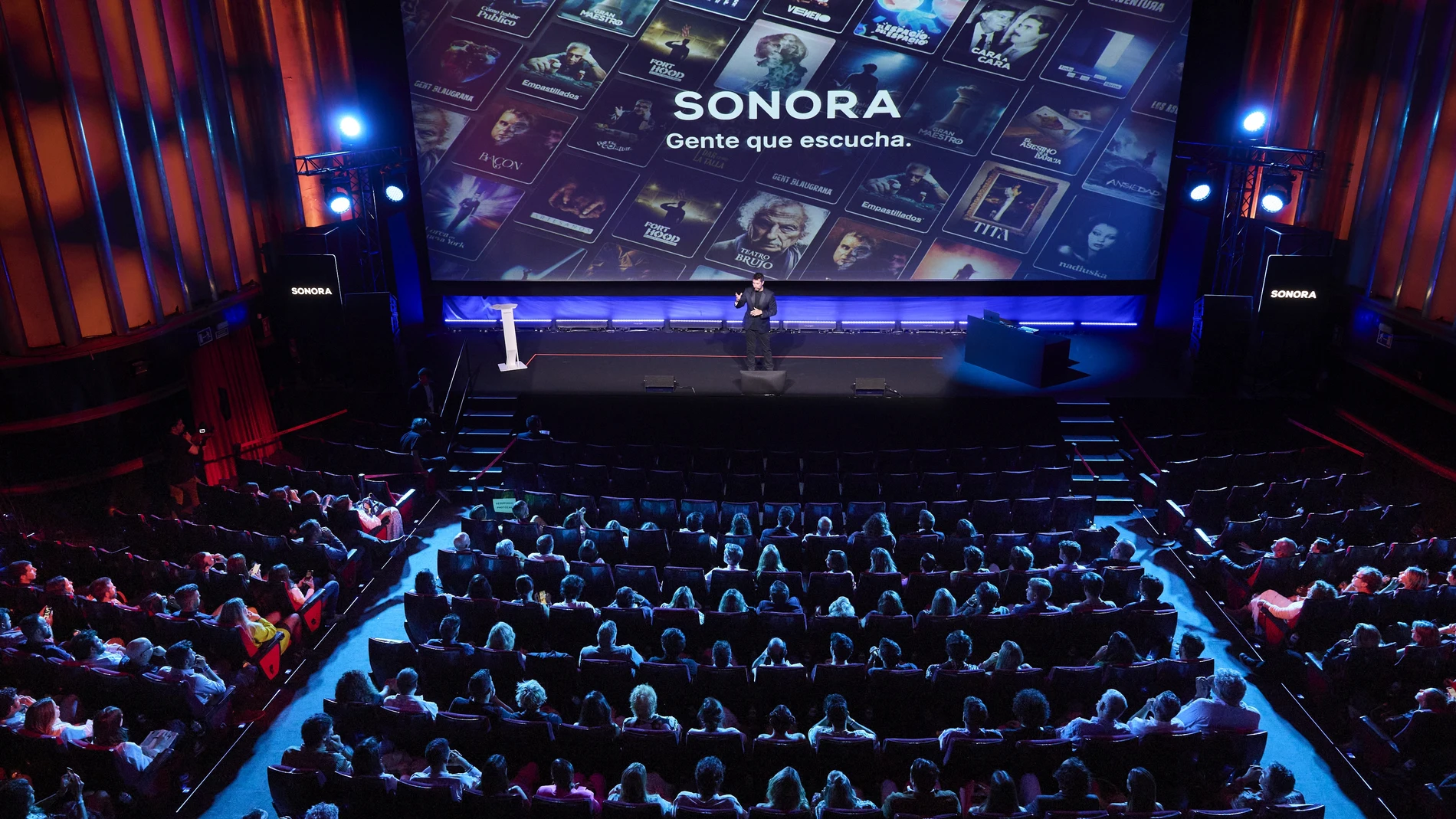 Espectacular presentación de la plataforma Sonora