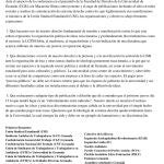 Comunicado contra la presencia de Olona en la Universidad de Granada