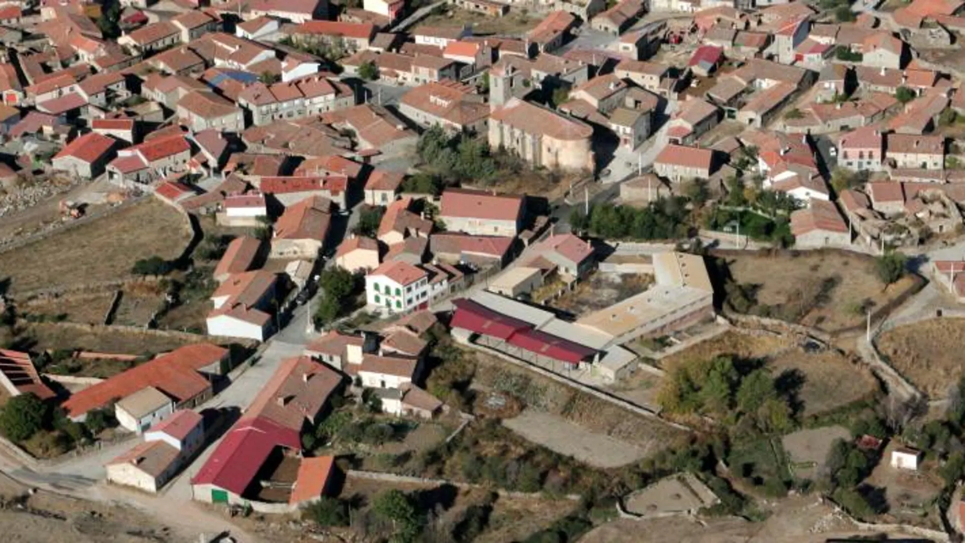 Panorámica de San Juan del Olmo (Ávila)