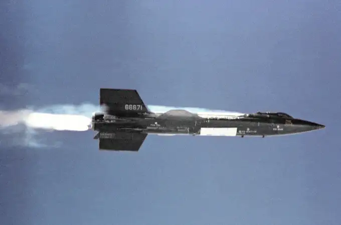 Así es el X-15, el avión tripulado que ha volado más rápido y más alto que ningún otro en la Historia