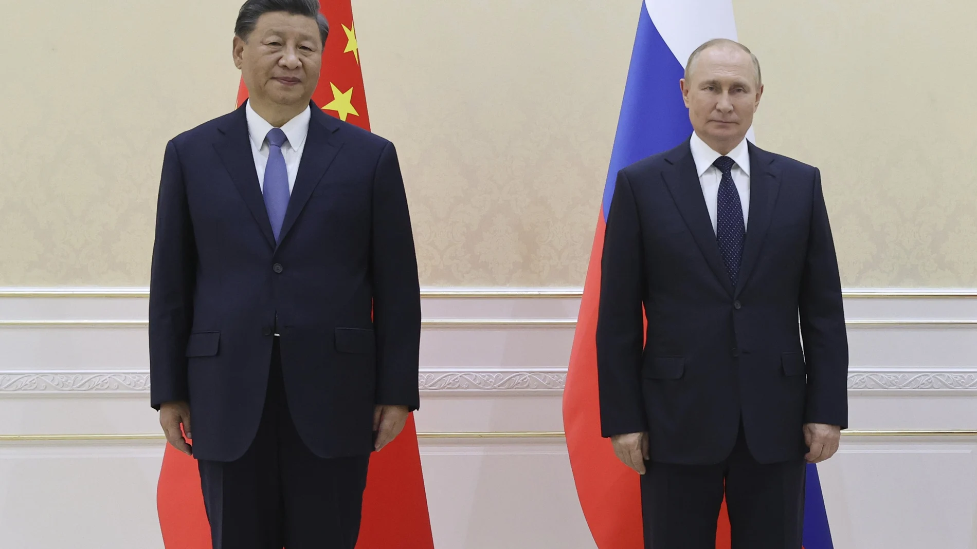 Xi Jinping y Vladimir Putin durante la reunión en Samarcanda (Uzbekistán) en septiembre