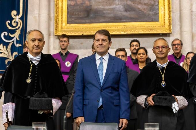 Mañueco anuncia que la Junta situará las tasas universitarias de grado de Castilla y León entre las más bajas de España en esta legislatura