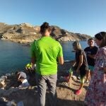 Excavación en isla El Fraile desvela una gran pileta romana para salazones