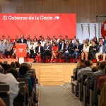 El Consejo Político Federal del PSOE, en el World Trade Center, en Zaragoza. Fabián Simón / Europa Press
