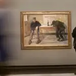 &quot;Los borrachos&quot; (1883), de James Ensor, en el Museo de Bellas Artes de Bruselas