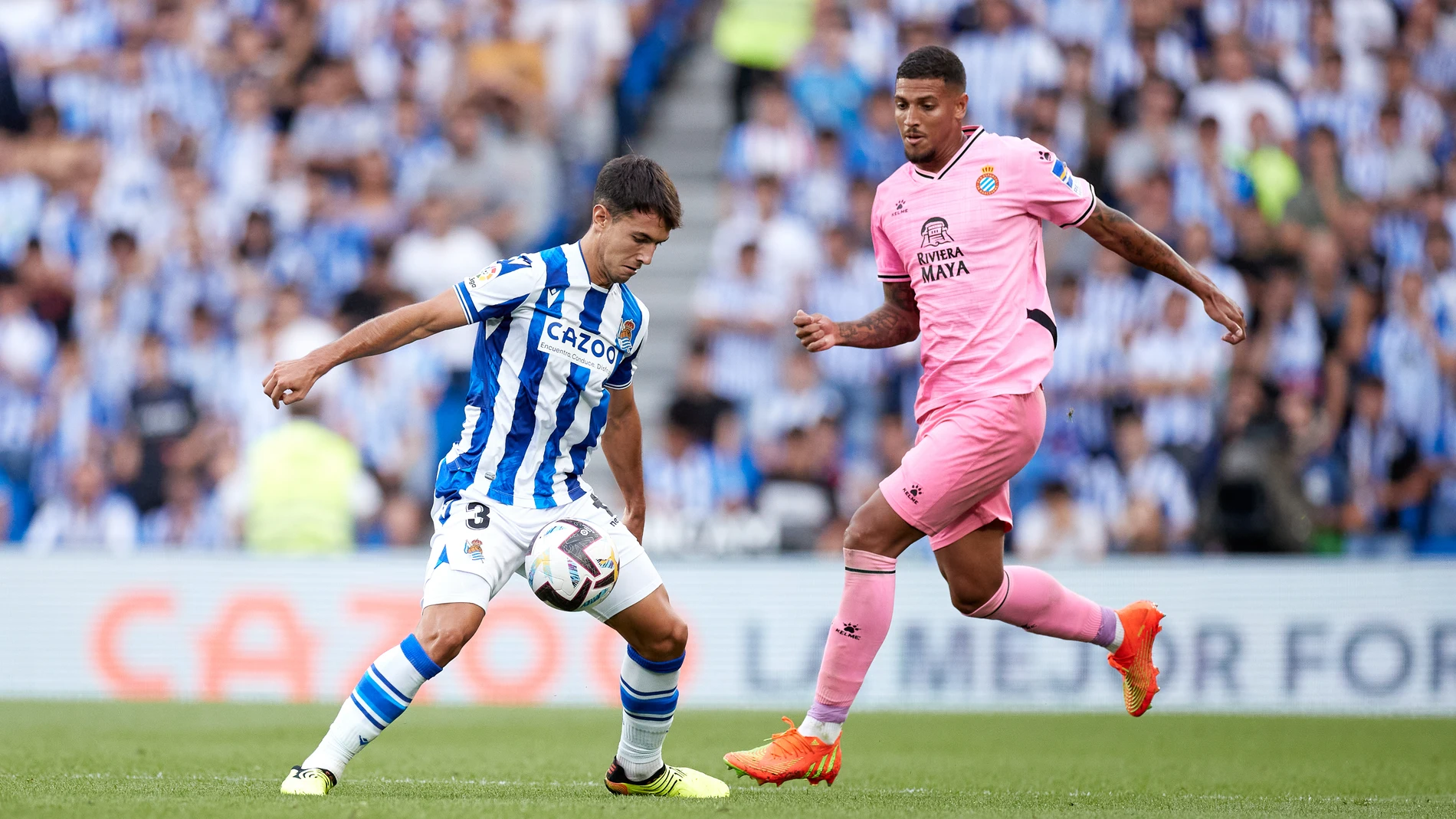 Martín Zubimendi con la Real Sociedad.