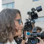 La exvicepresidenta del Gobierno valenciano y exconsellera de Igualdad y Políticas Inclusivas, Mónica Oltra, a su llegada a los juzgados el pasado día 19 de septiembre