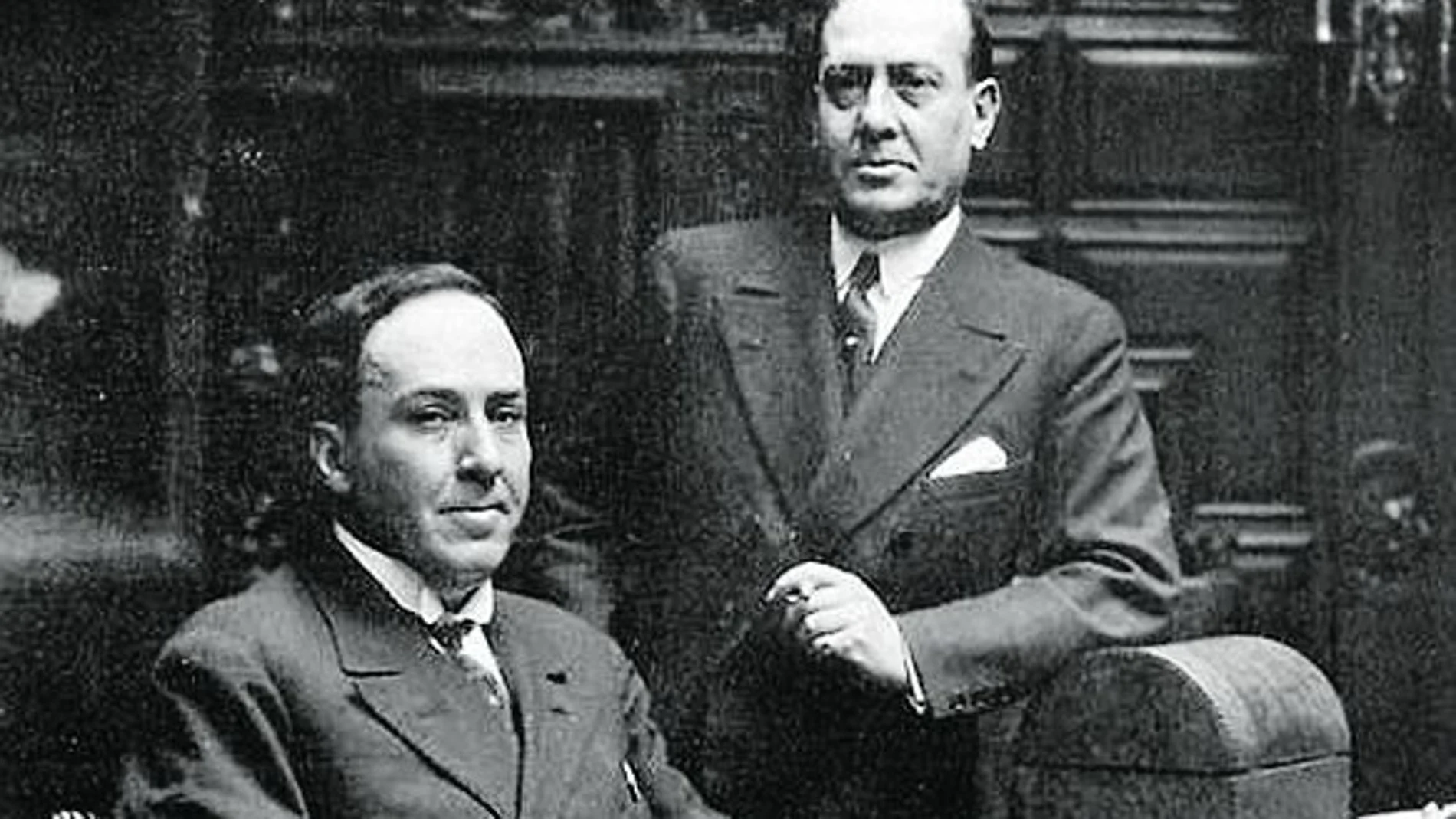 Manuel Machado y Antonio Machado