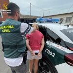 La mujer detenida en Chelva