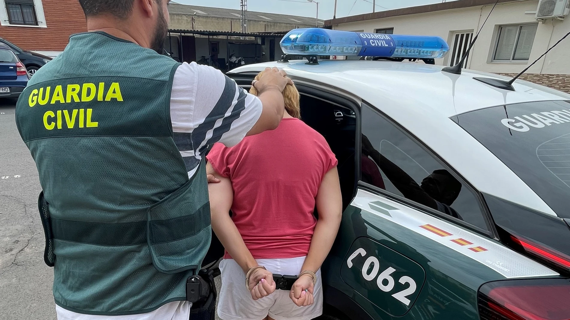La mujer detenida en Chelva