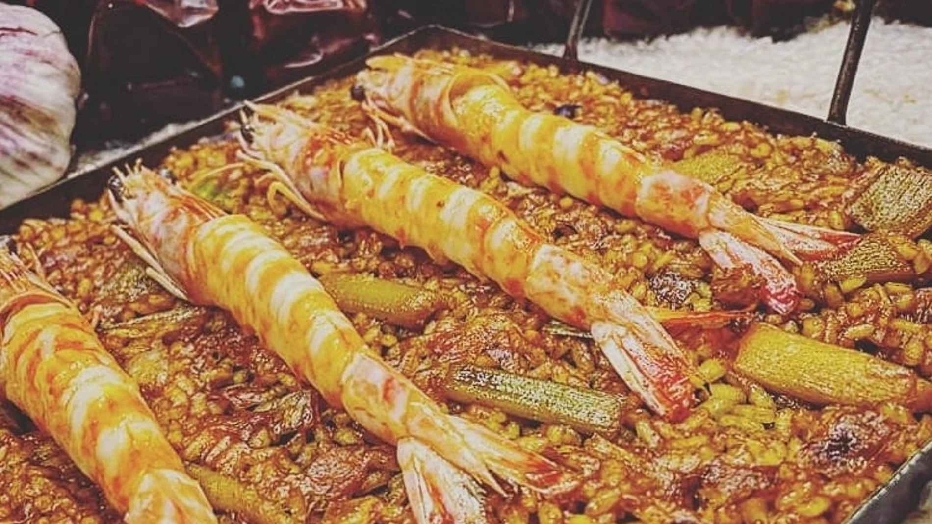 Imagen de uno de los deliciosos arroces del restaurante Ampar