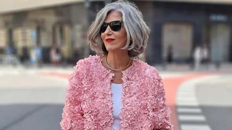Carmen Gimeno con el abrigo más bonito de Zara.