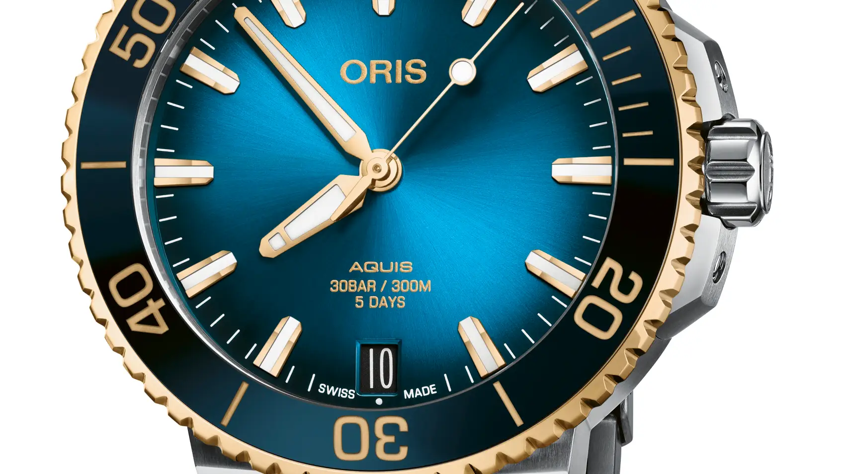 Aquis Date Calibre 400 Bi-Colour.