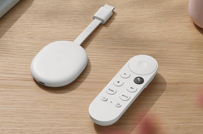 El nuevo Chromecast con Google TV HD.