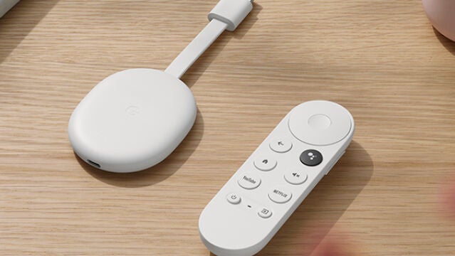 El nuevo Chromecast con Google TV HD.