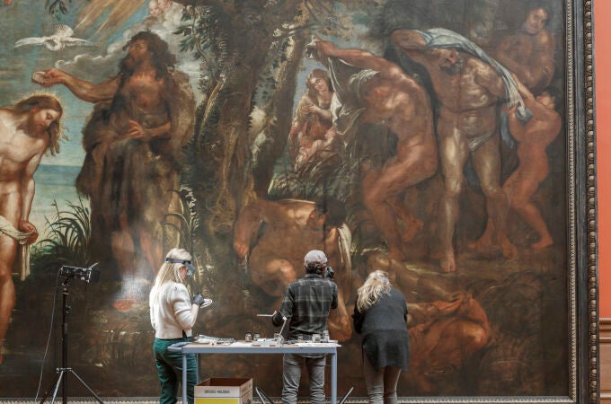 La revisión y restauración de obras de Rubens ha sido parte del «plan maestro» del KMSKA
