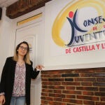 La presidenta del Consejo de la Juventud de Castilla y León, Sandra Ámez