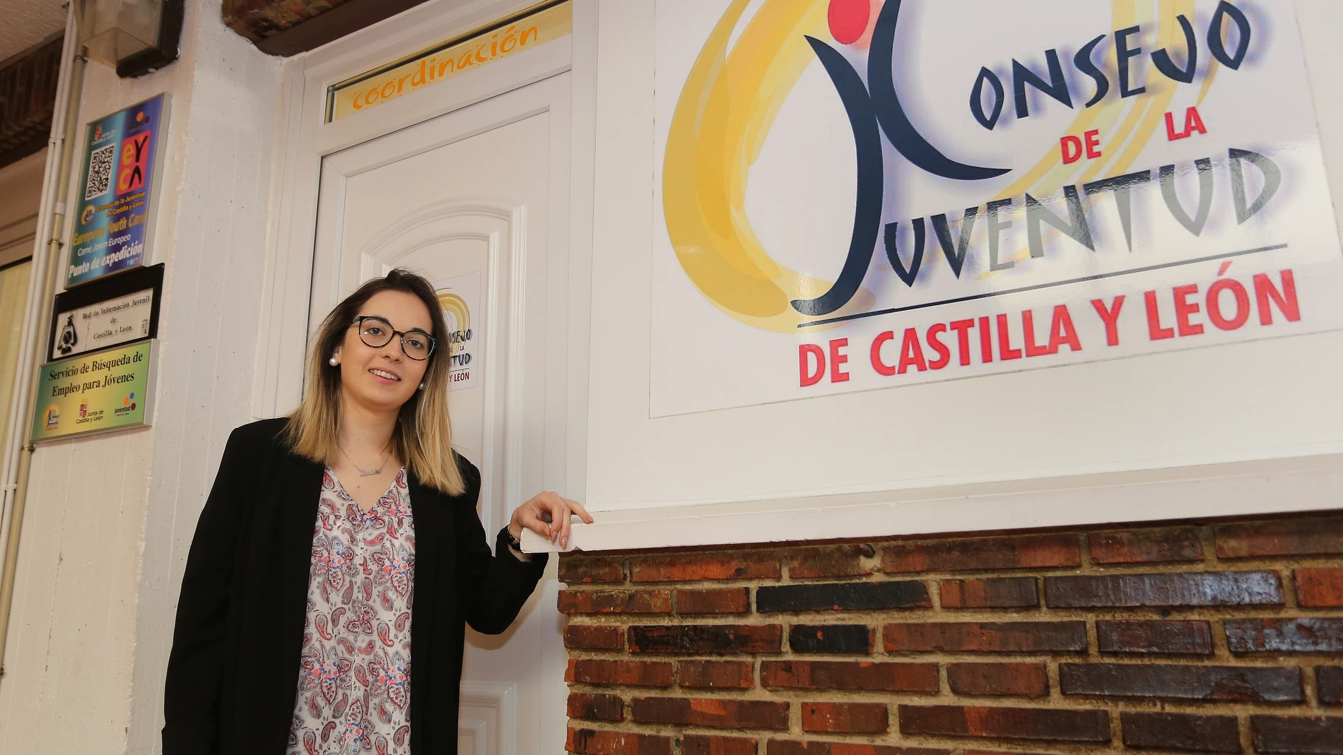 La presidenta del Consejo de la Juventud de Castilla y León, Sandra Ámez