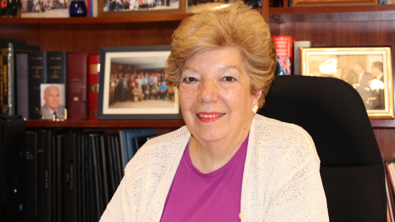 María Cruz Díaz Álvarez, presidenta de la Asociación Nacional de ...