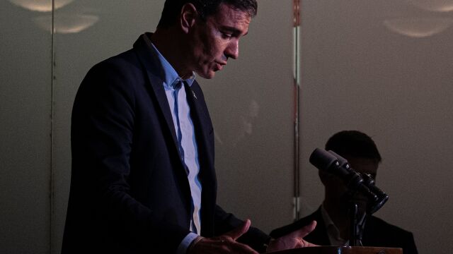 Pedro Sánchez pronuncia hoy un discurso durante un acto de homenaje a Salvador Allende